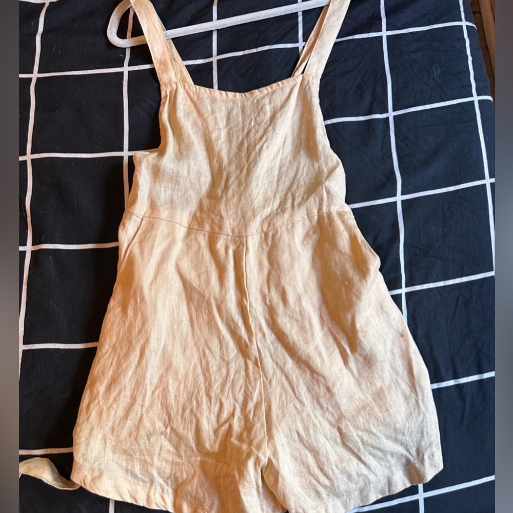 OPEN BACK OVERALLS